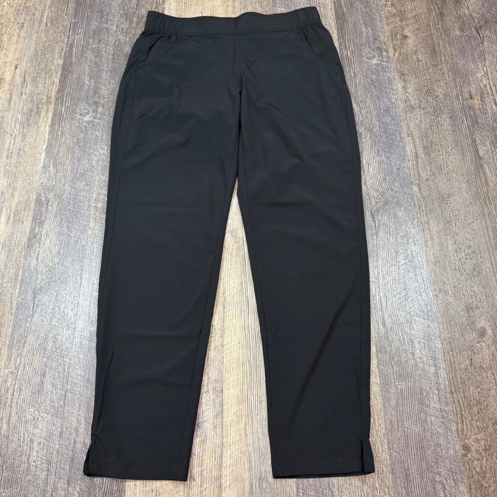 Eddie Bauer Traveler Ankle Pant Womens Size Small Black Active Hiking Trousers